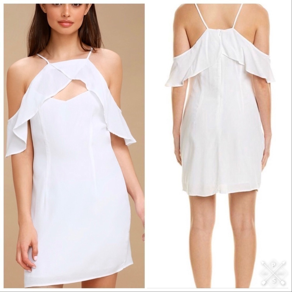 𝅺bb Dakota White Kaless Sheath dress. New